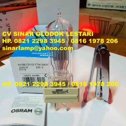 Lampu Halogen Optic 240V 2000w CP72 Osram 64788 Lampu Halogen Optic 240V 2000w CP72 Osram 64788